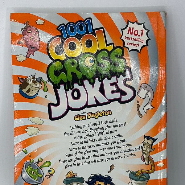 1001 Cool Gross Jokes back cover used books