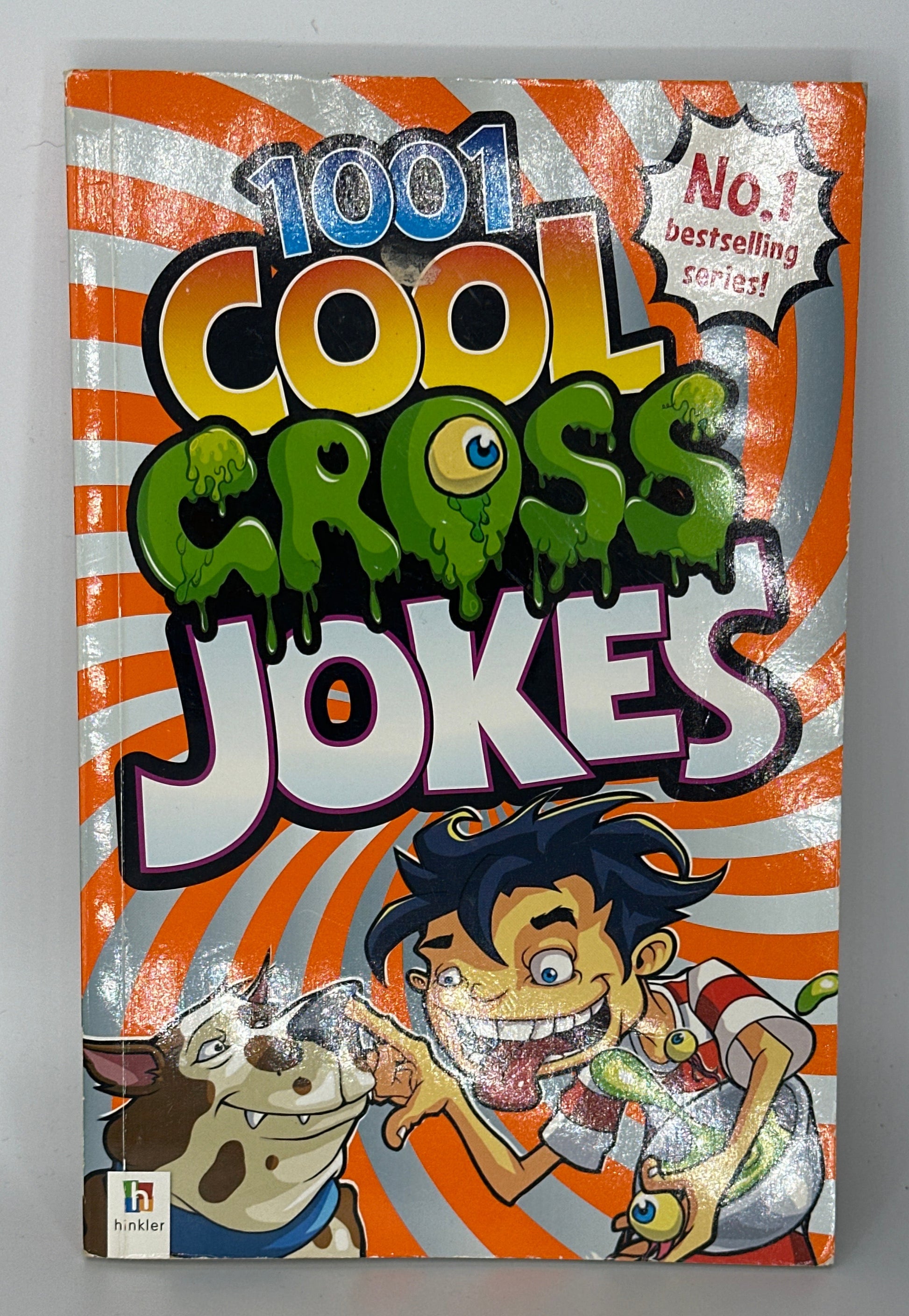 1001 Cool Gross Jokes front cover use books