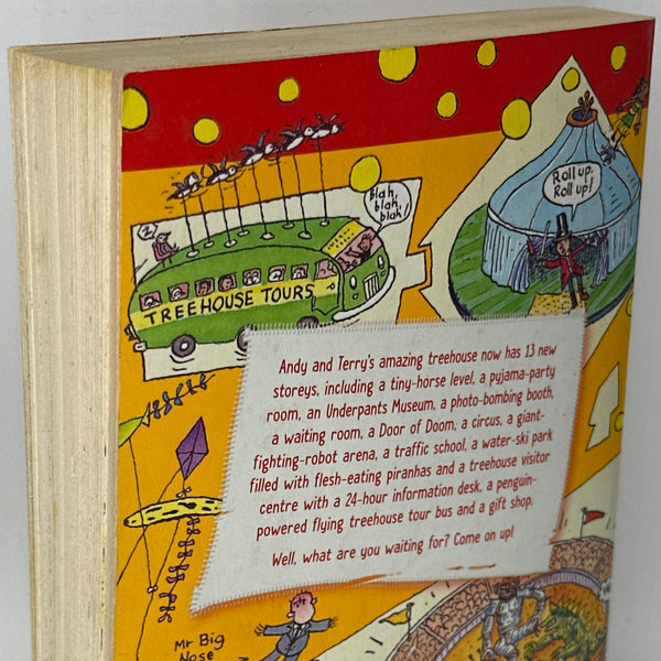 Andy Griffiths The 117-Storey Treehouse back cover used books