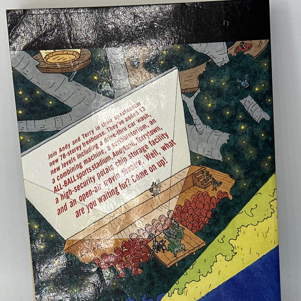 78 Storey Treehouse by Andy Griffiths & Terry Denton back cover used books