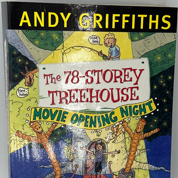 78 Storey Treehouse by Andy Griffiths & Terry Denton front cover used books