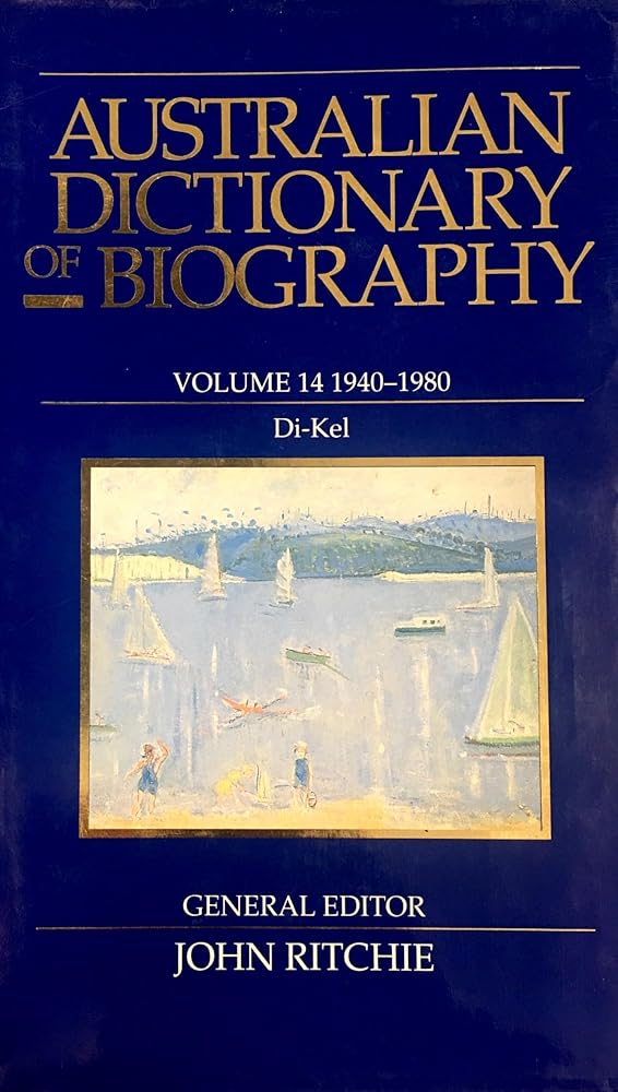 Australian Dictionary of Biography V14: 1940–1980 Di–Kel (14) cover image