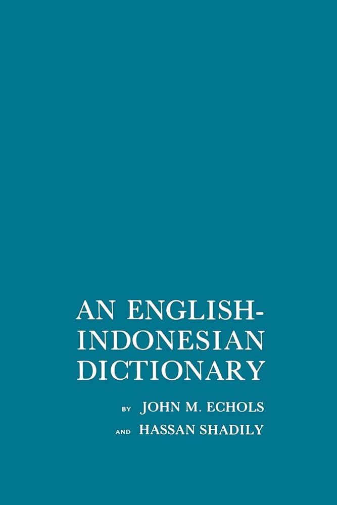 An English-Indonesian Dictionary cover image
