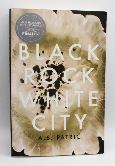 AS Patric Black Rock White City actual front cover used books