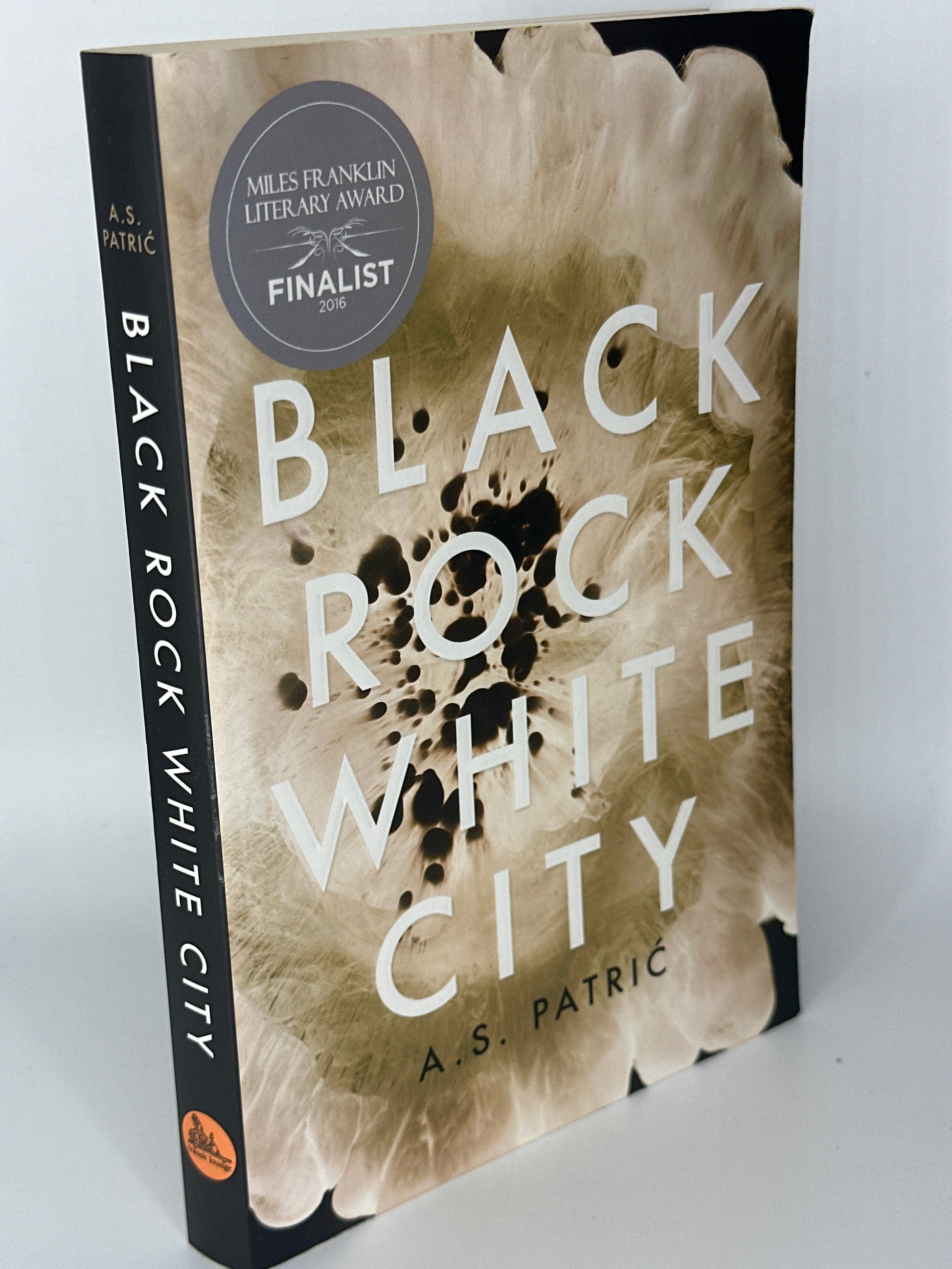 AS Patric Black Rock White City actual spine used books
