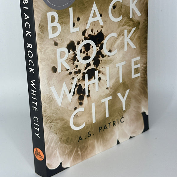 AS Patric Black Rock White City actual spine used books