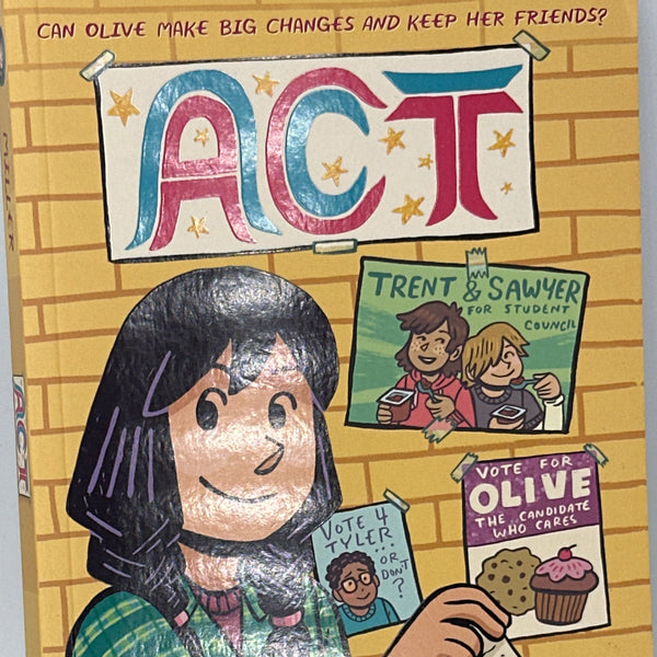 Kayla Miller Act (A Click Graphic Novel) front cover used books