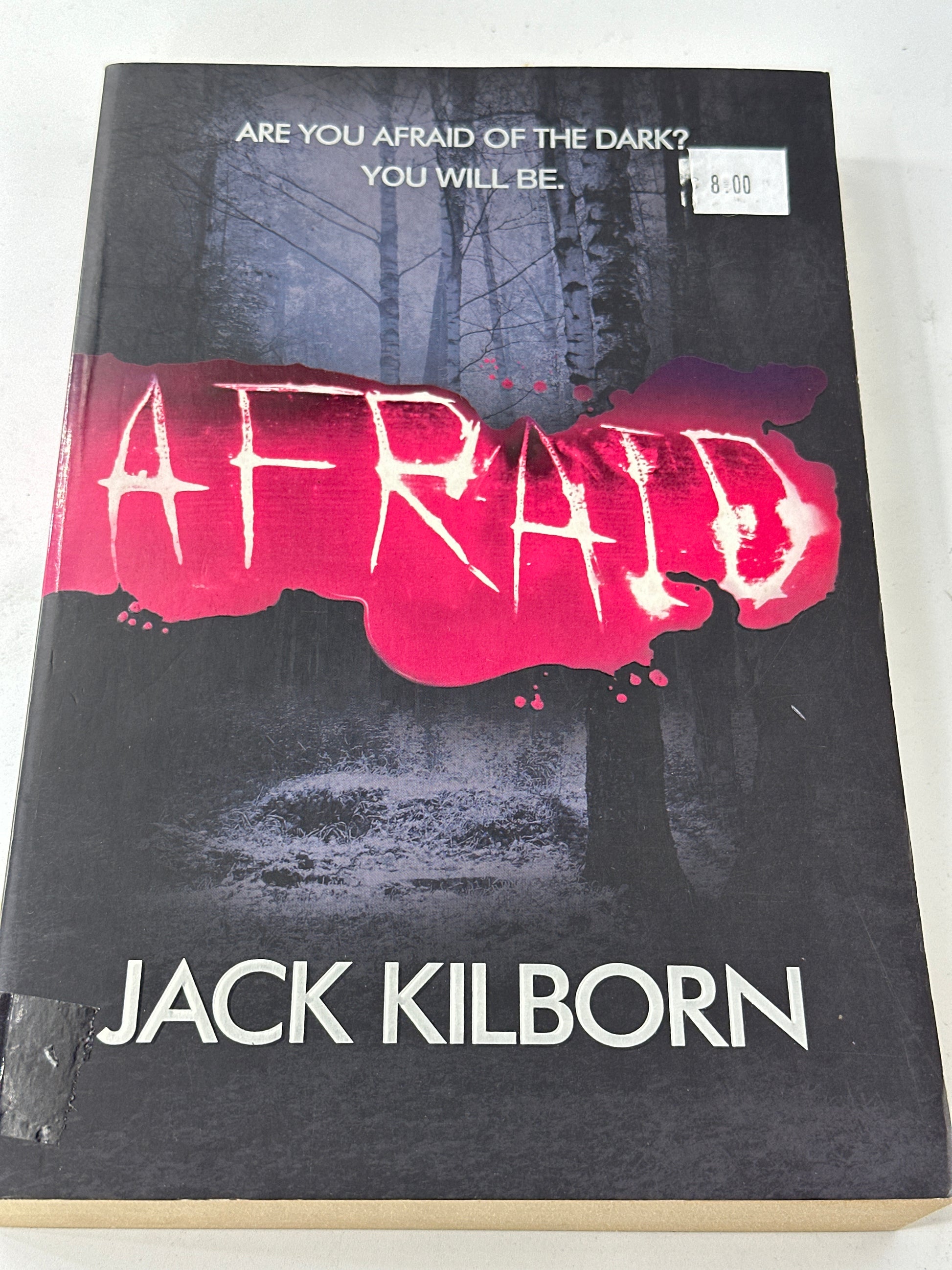 Jack Kilborn Afraid front cover image