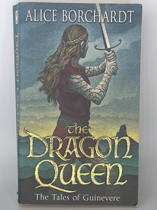 Alice Borchardt The Dragon Queen actual front cover used books