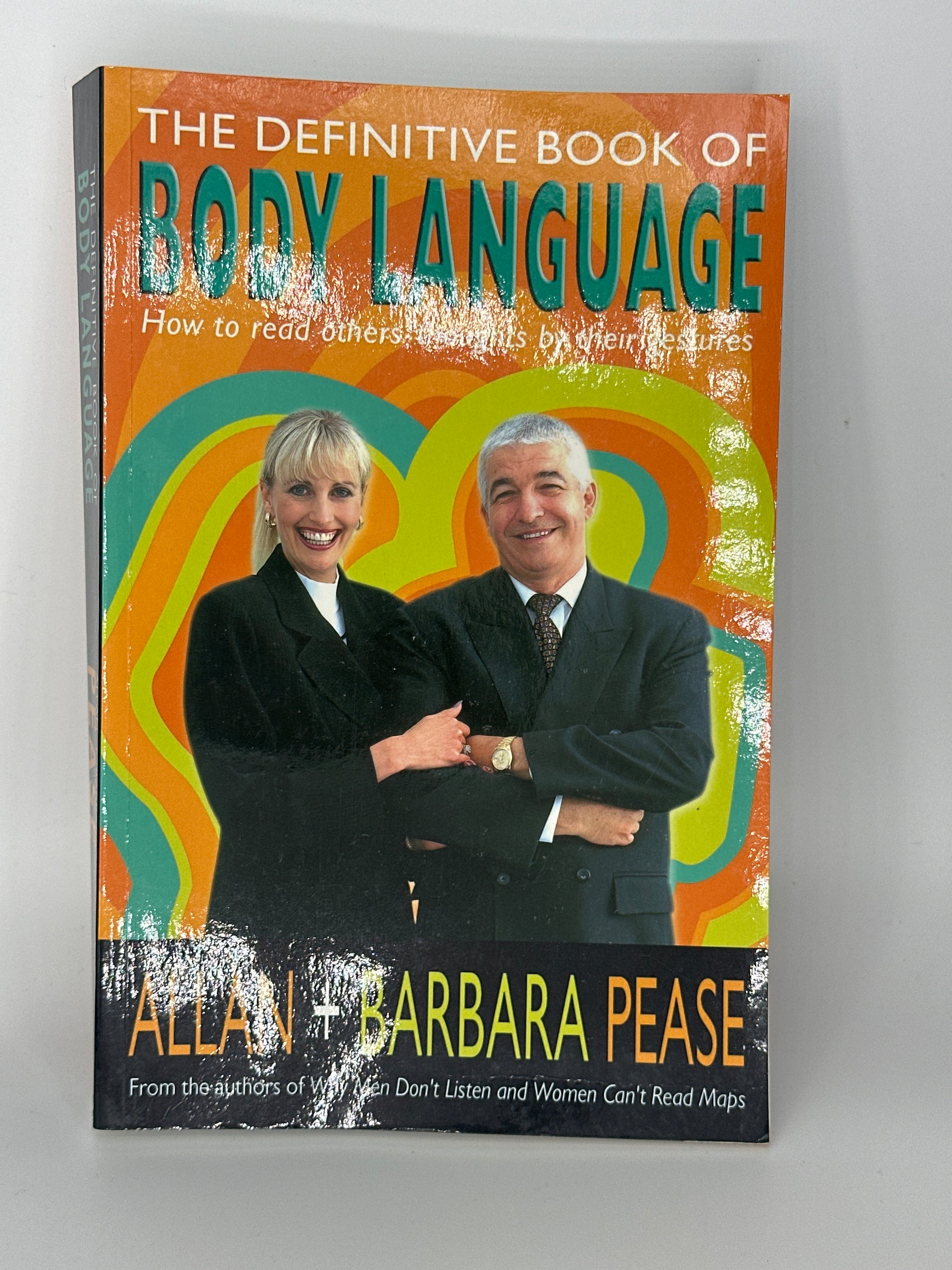 Allan + Barbara Pease Definitive Book of Body Language actual front cover used books