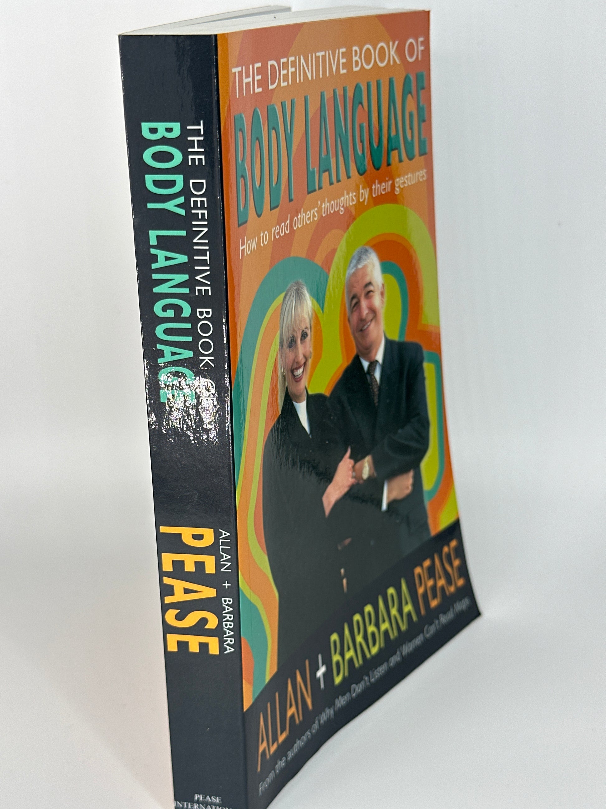 Allan + Barbara Pease Definitive Book of Body Language actual spine used books
