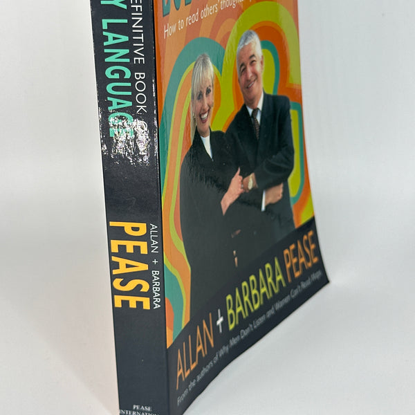 Allan + Barbara Pease Definitive Book of Body Language actual spine used books