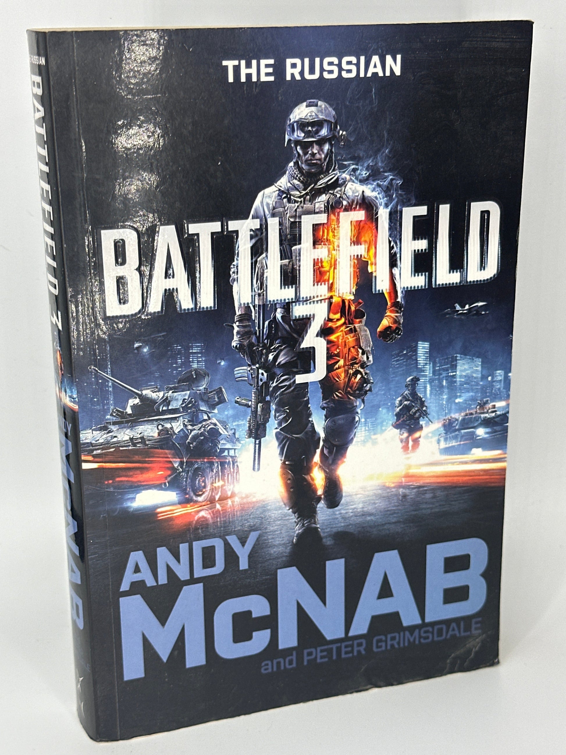 Andy McNab Battlefield 3: The Russian actual front cover used books