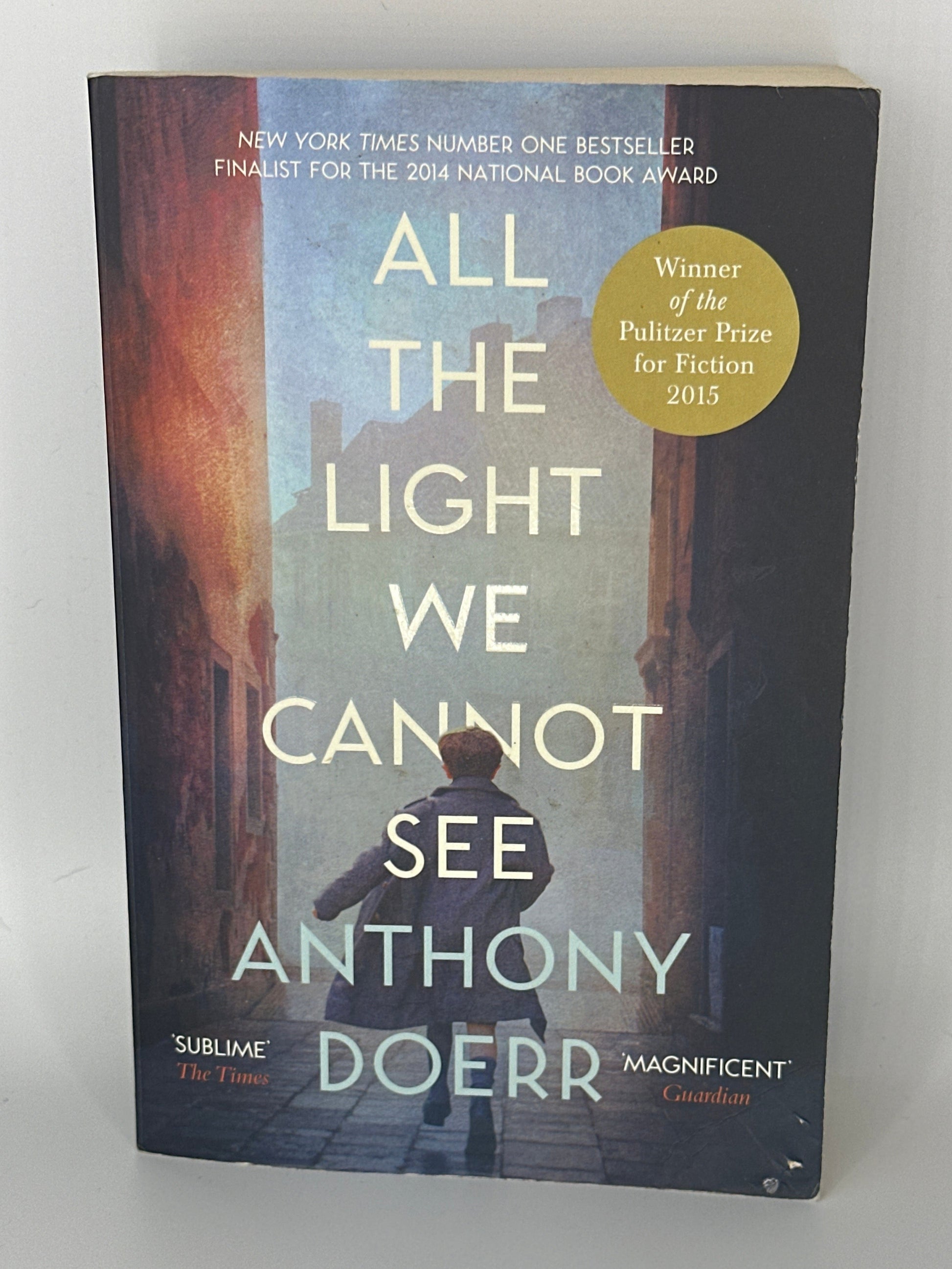 Anthony Doerr All the Light We Cannot See Actual Front Cover used books