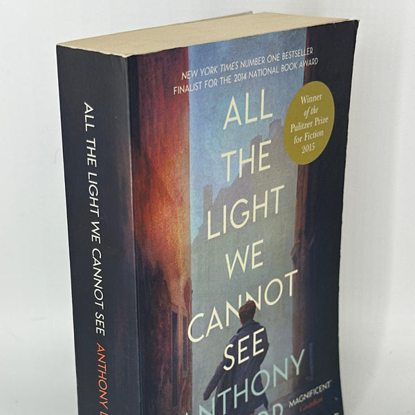 Anthony Doerr All the Light We Cannot See Actual Spine Used Books