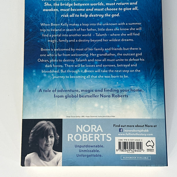 Nora Roberts The Becoming: The Dragon Heart Legacy Book 2 back cover image