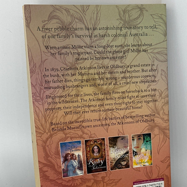 Belinda Murrell The River Charm actual back cover used books