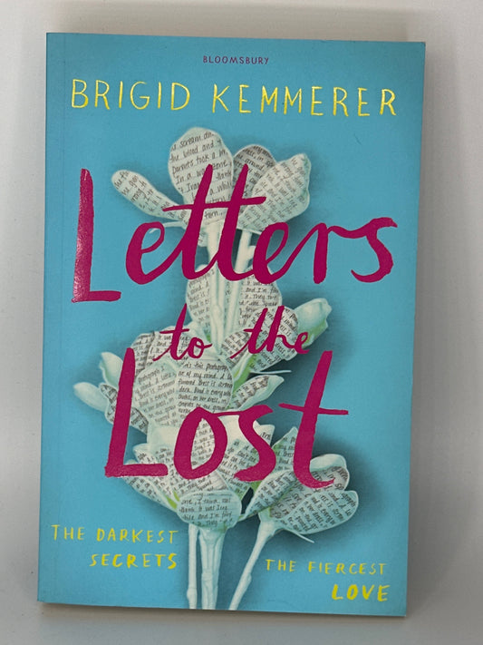 Brigid Kemmerer Letters to the Lost actual front cover used books