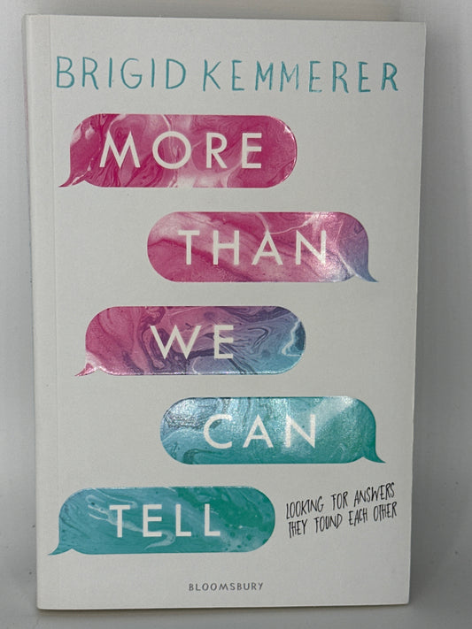 Brigid Kemmerer More Than We Can Tell actual front cover used books