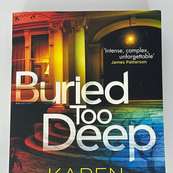 Karen Rose Buried Too Deep actual front cover image