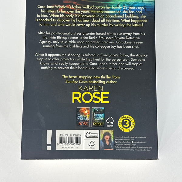 Karen Rose Buried Too Deep back cover image
