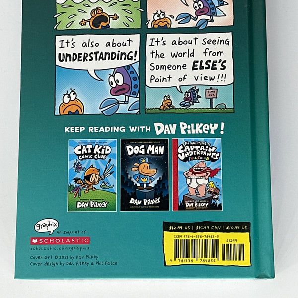 Dav Pilkey Cat Kid Comic Club: Perspectives: A Graphic Novel (Cat Kid Comic Club #2): From the Creator of Dog Man back cover used books