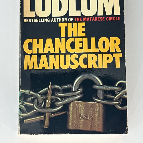 Robert Ludlum The Chancellor Manuscript front cover image
