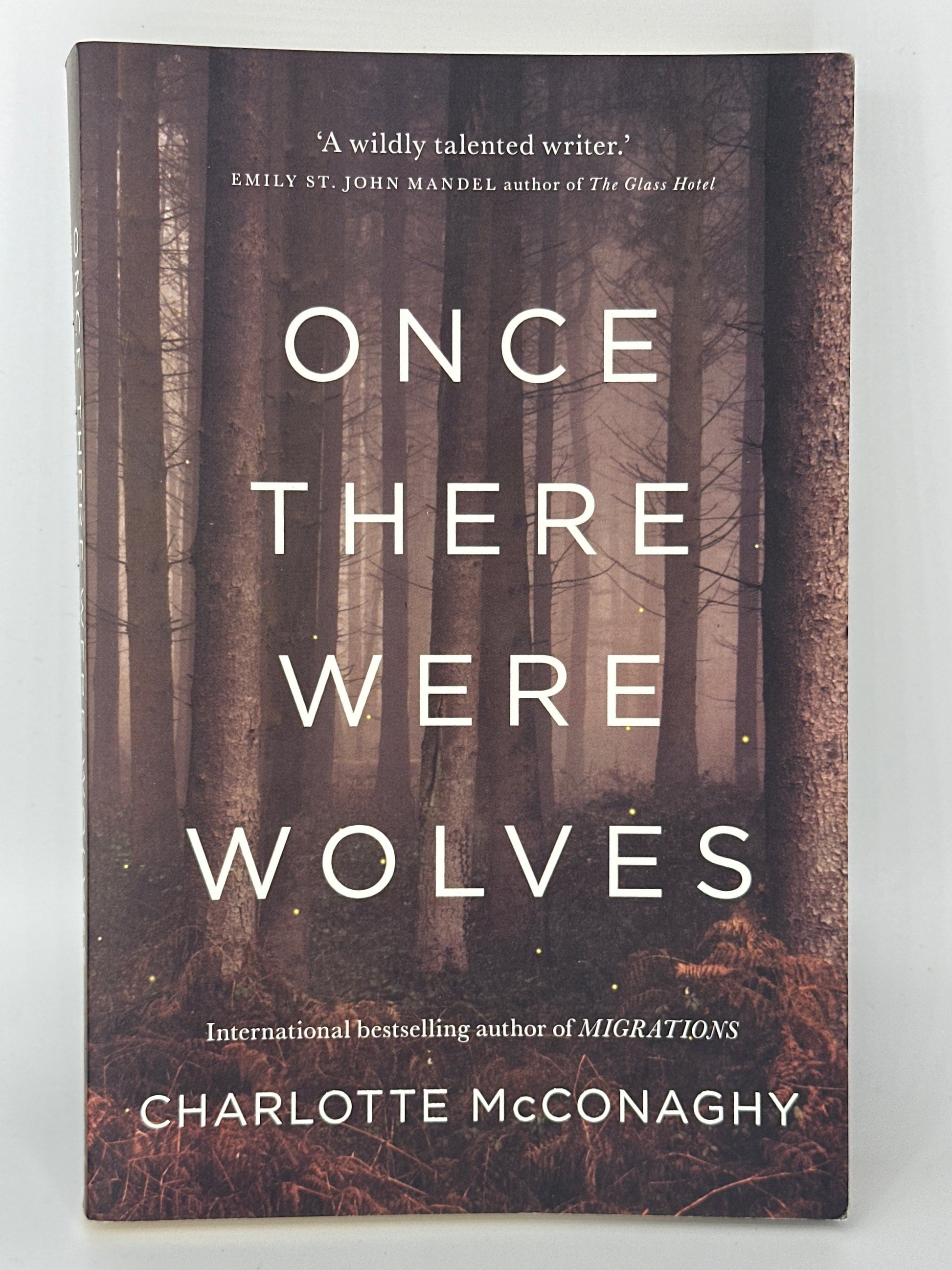 Charlotte McConaghy Once There Were Wolves actual front cover used books