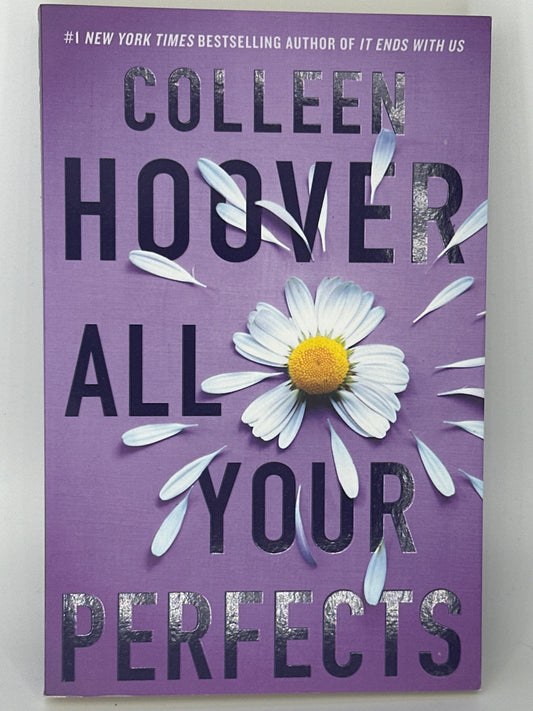 Colleen Hoover All Your Perfects actual front cover used books
