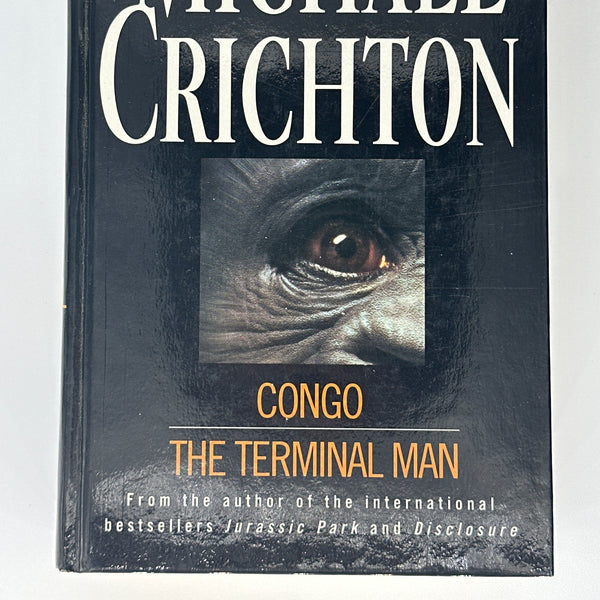 Michael Crichton Congo / The Terminal Man front cover image