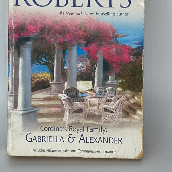 Nora Roberts Cordina's Royal Family actual cover used books