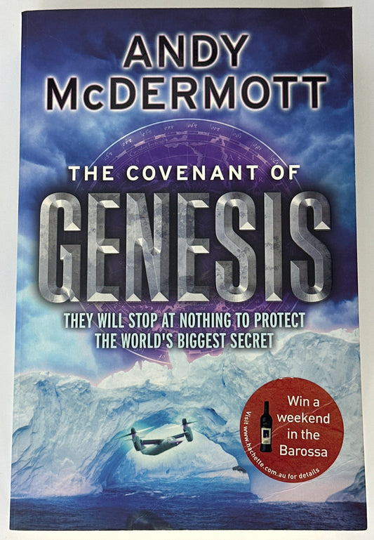 Andy McDermott The Covenant of Genesis front cover image