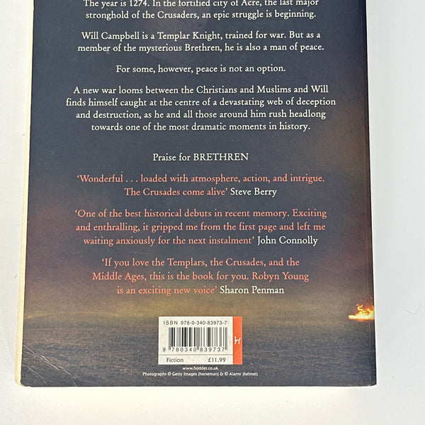 Robyn Young Crusade back cover image