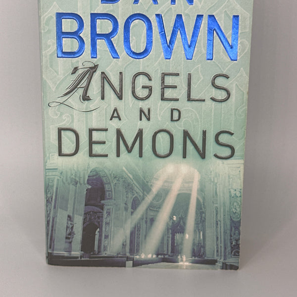 Dan Brown Angels And Demons actual front cover used books