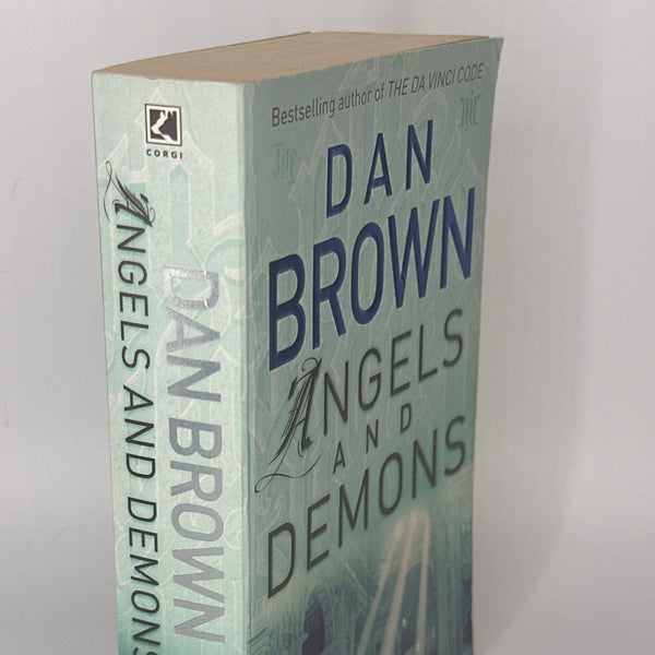 Dan Brown Angels And Demons actual spine used books