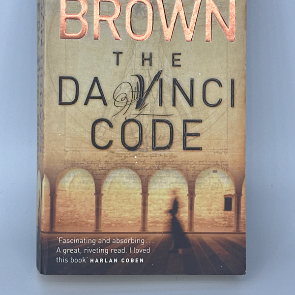 Dan Brown The Da Vinci Code actual front cover used books