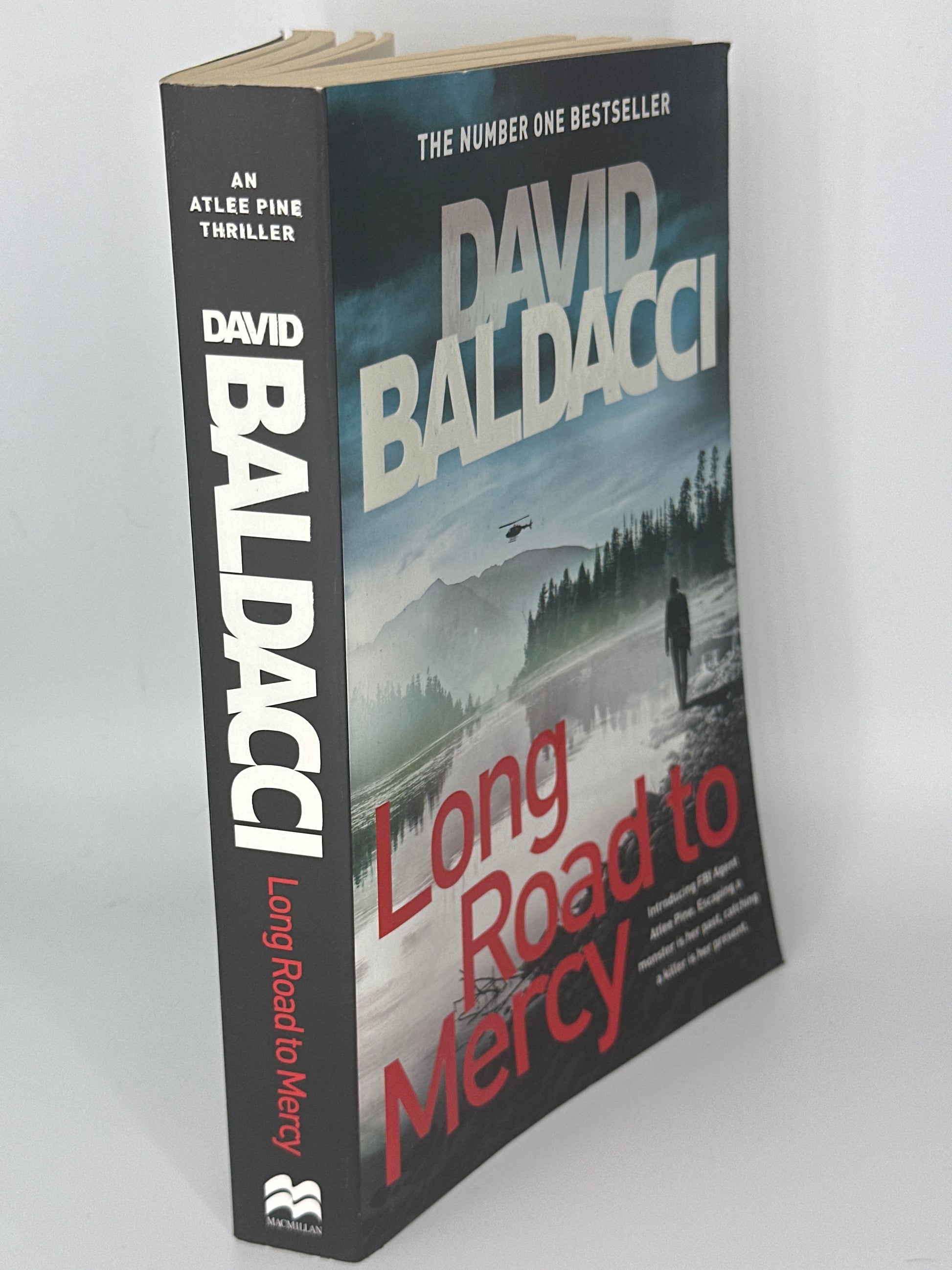 David Baldacci Long Road to Mercy Actual spine used books