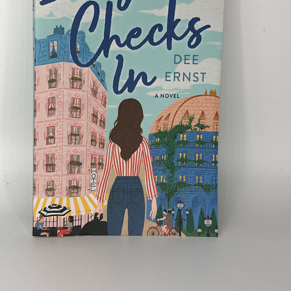Dee Ernst Lucy Checks In actual front cover used books