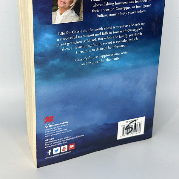 Di Morrissey The Winter Sea actual back cover used books