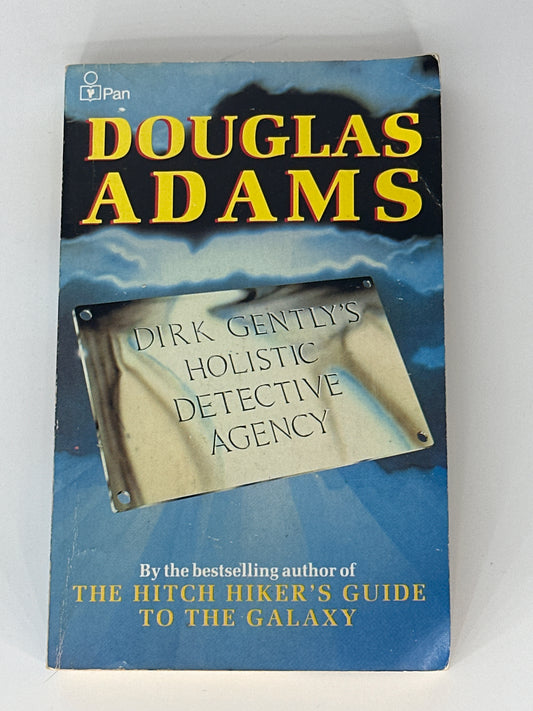 Douglas Adams Dirk Gently's Holistic Detective Agency front cover image