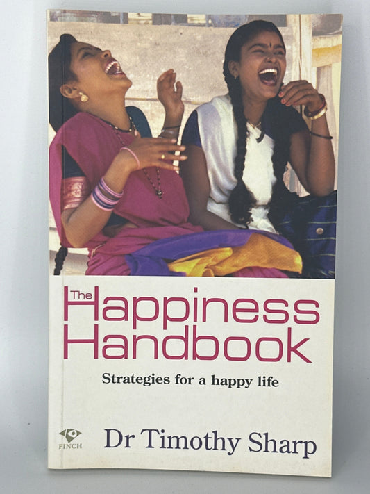 Dr Timothy Sharp The Happiness Handbook actual front cover used books