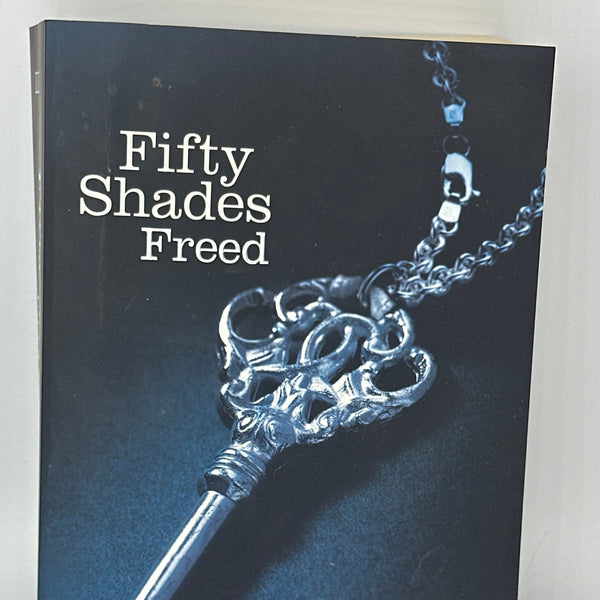 EL James Fifty Shades Freed actual front cover used books