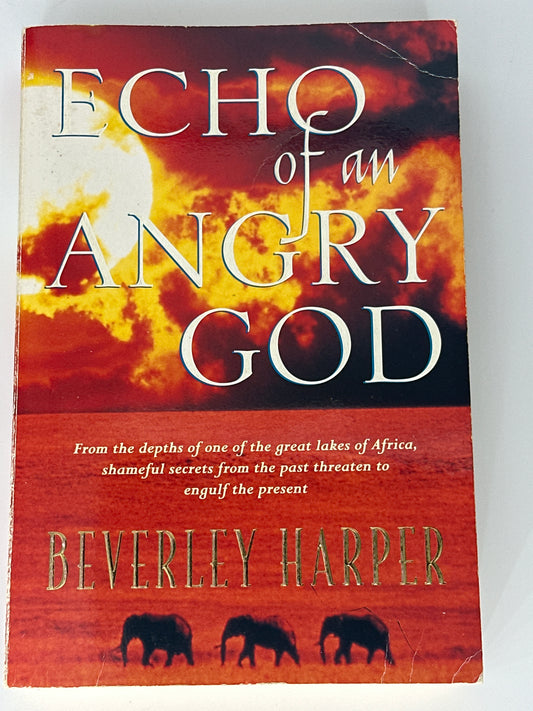 Beverley Harper Echo of an Angry God front cover image