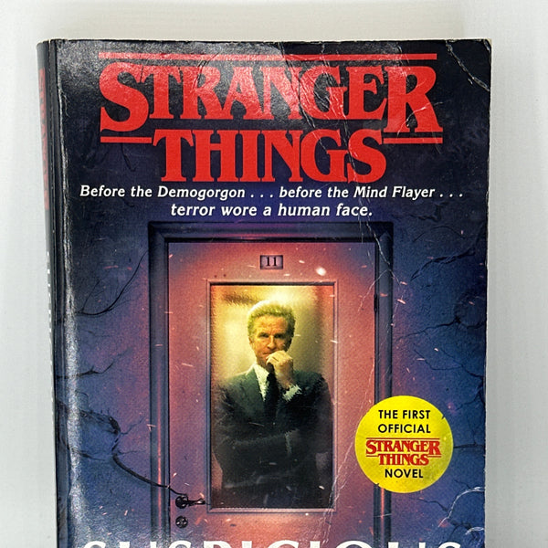 Gwenda Bond Stranger Things Suspicious Minds actual front cover used books