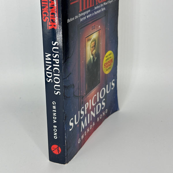 Gwenda Bond Stranger Things Suspicious Minds actual spine used books