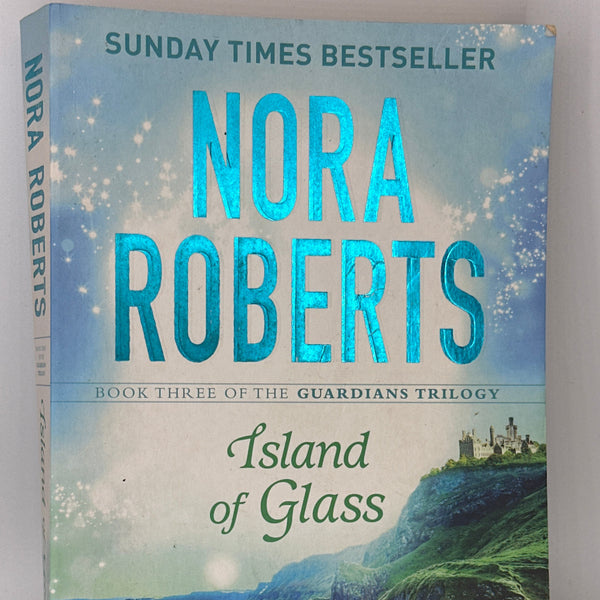 Nora Roberts Island of Glass front cover used books