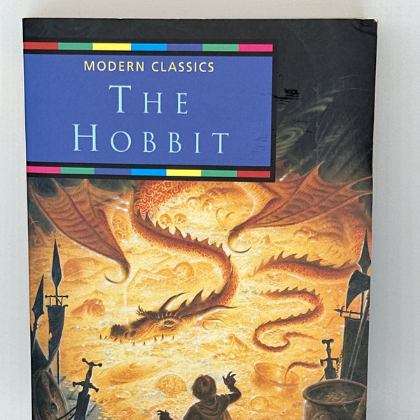 JRR Tolkien The Hobbit actual front cover used books