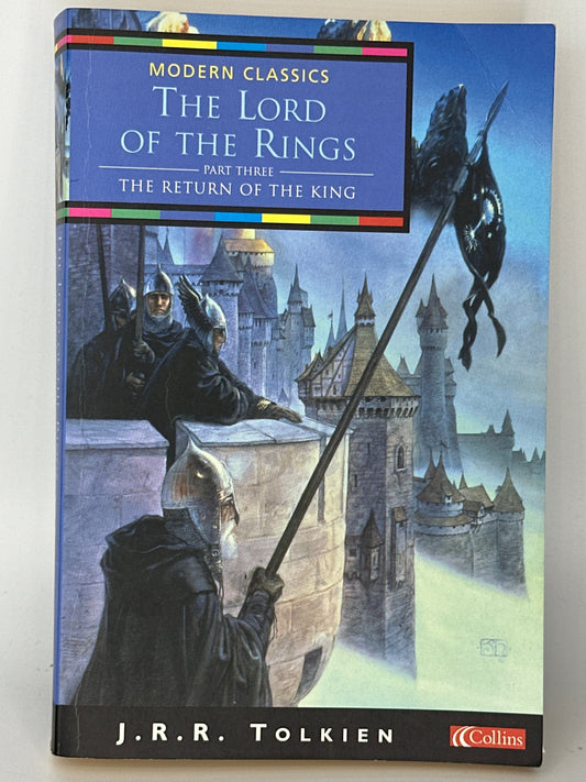 JRR Tolkien The Return of the King (Lord of the Rings, Vol. 3) actual front cover used books