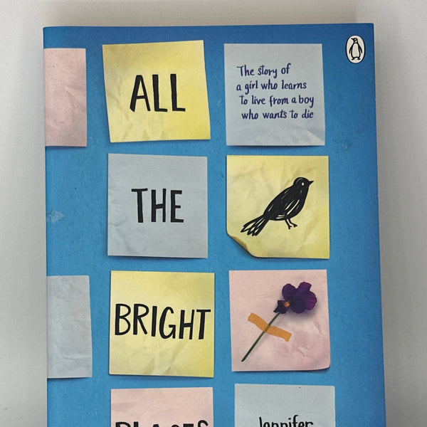 Jennifer Niven All the Bright Places: Movie Tie-In Edition actual front cover used books