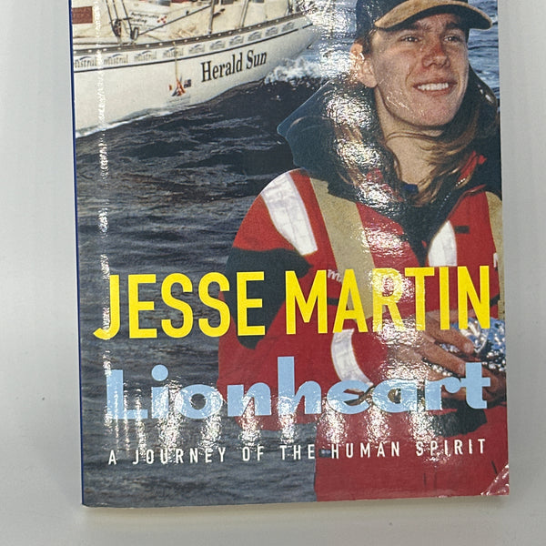 Jesse Martin Lionheart actual front cover used books